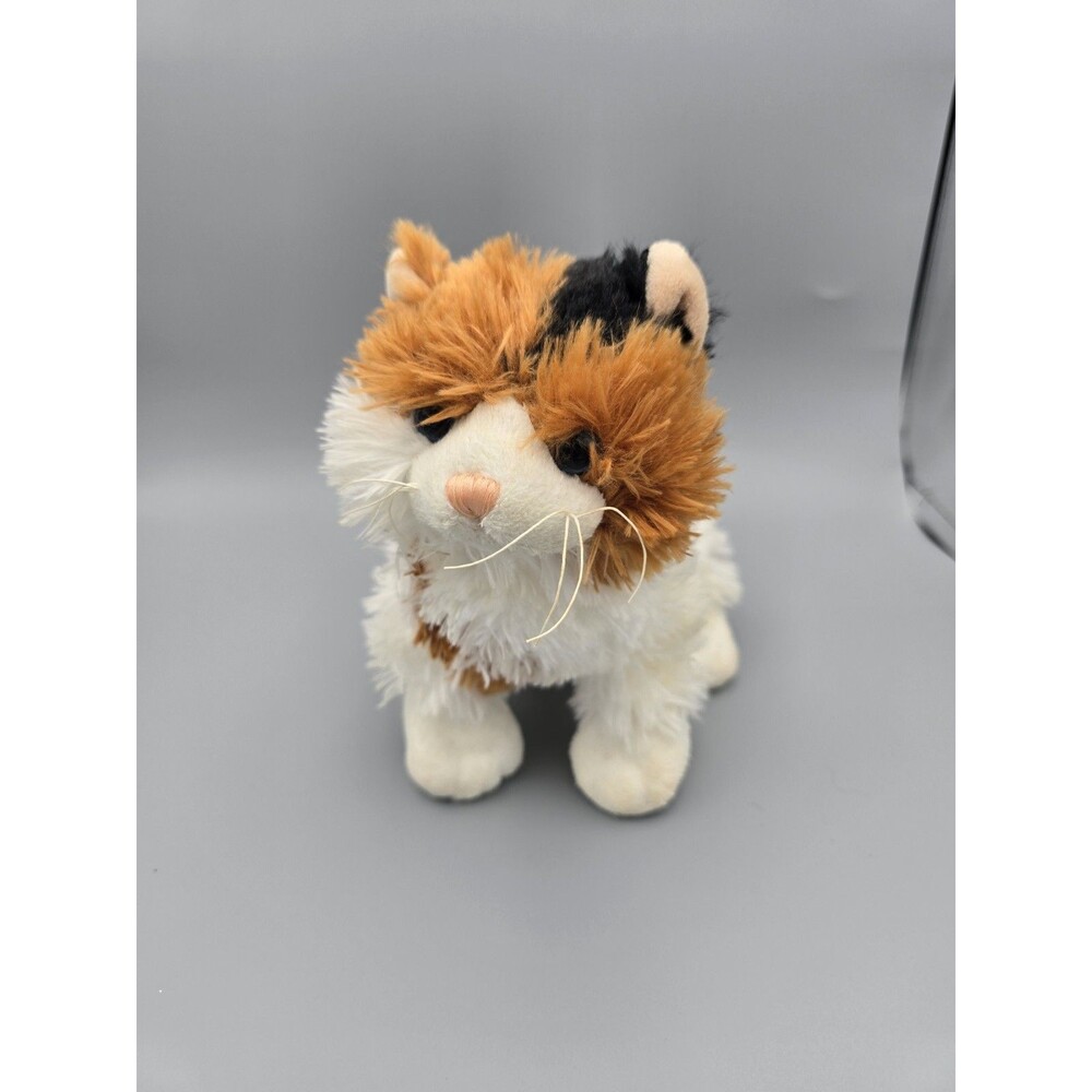 Ganz Webkinz Calico Cat Plush Stuffed Animal Kitty HM488 Rare Retired - NO CODE